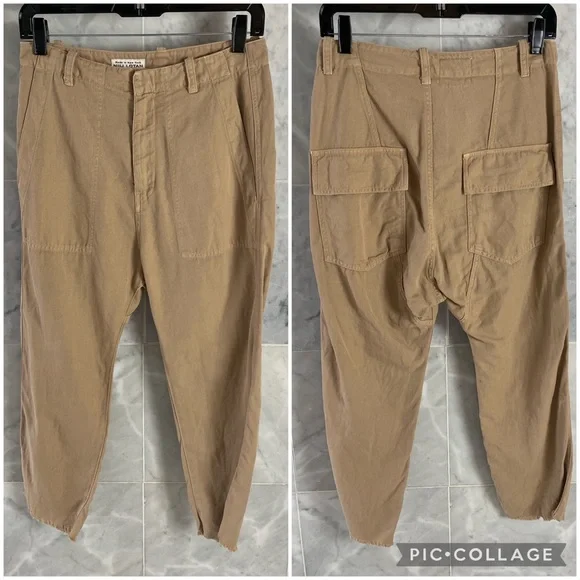 🐪BNWT Nili Lotan Luna Pants in Desert Sand size 0